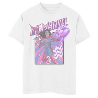 Boys 6-20 Marvel Ms Marvel First Panel Tee