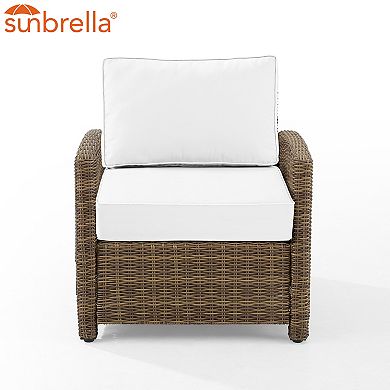 Crosley Bradenton Sunbrella Outdoor Patio Arm Chair