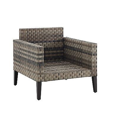 Crosley Prescott Outdoor Wicker Arm Chair