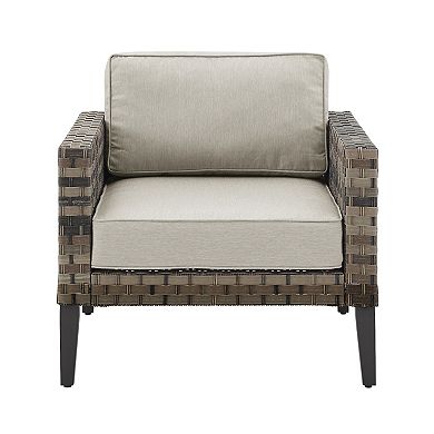 Crosley Prescott Outdoor Wicker Arm Chair