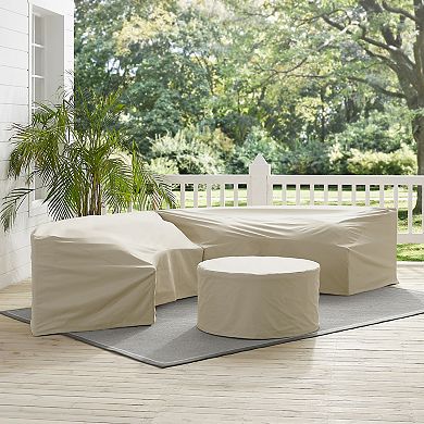 Crosley Catalina Patio Furniture Cover 3-piece Set