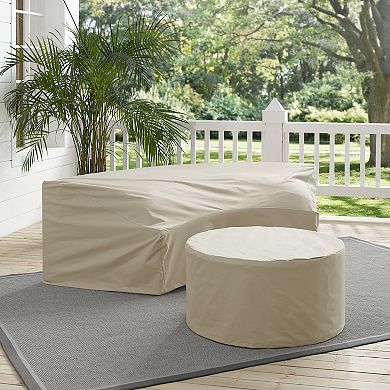 Crosley Catalina Patio Furniture Cover 2-piece Set