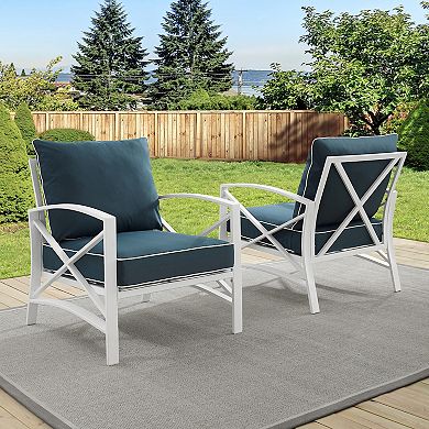 Crosley Kaplan Patio Arm Chair 2-piece Set