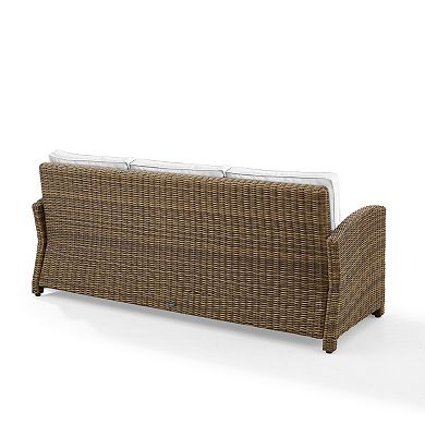 Crosley Bradenton Sunbrella Wicker Couch