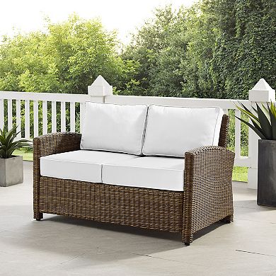 Crosley Bradenton Sunbrella Patio Loveseat Couch