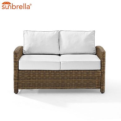 Crosley Bradenton Sunbrella Patio Loveseat Couch