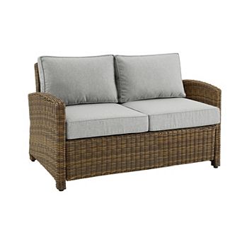Crosley Bradenton Sunbrella Patio Loveseat Couch