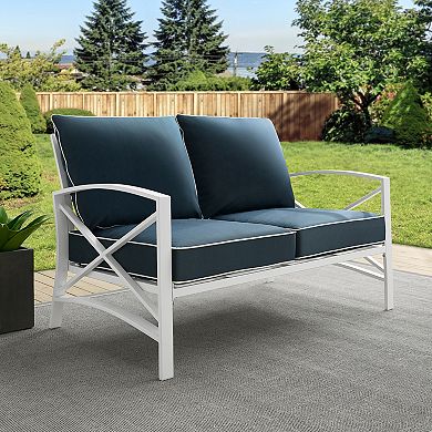 Crosley Kaplan Patio Loveseat Couch