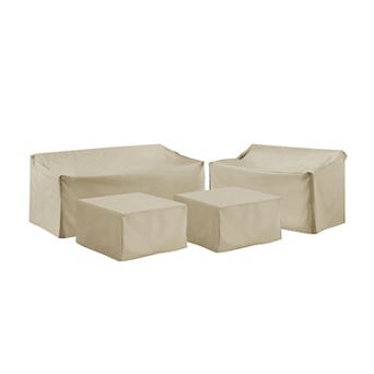 Crosley Sectional Patio Furniture Cover 4 pc Set