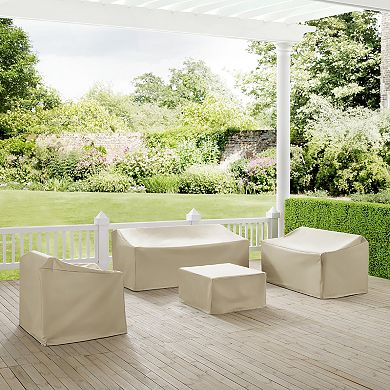 Crosley Patio Sectional Furniture Cover 4-piece Set