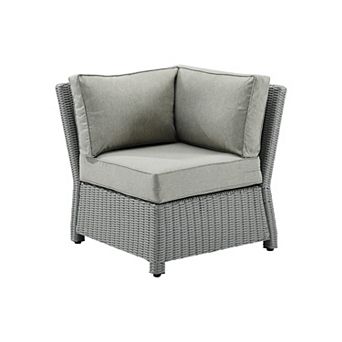 Crosley Bradenton Wicker Sectional Corner Patio Chair