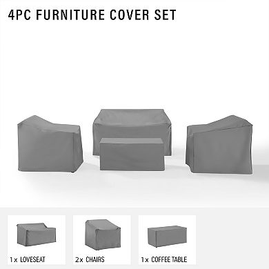 Crosley Patio Furniture Cover 4-piece Set