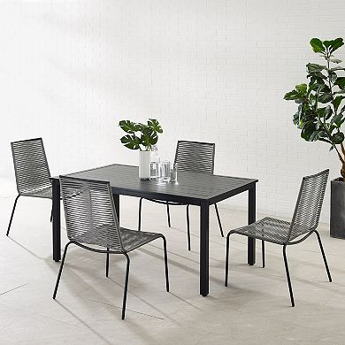 Crosley Fenton Patio Dining Table & Chair 5-piece Set