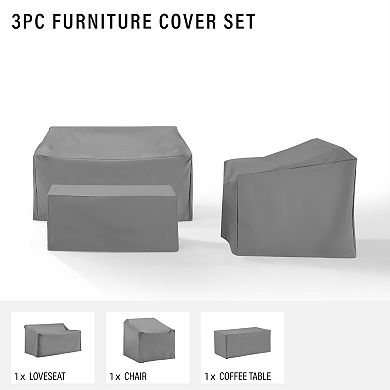 Crosley Patio Furniture Cover 3-piece Set