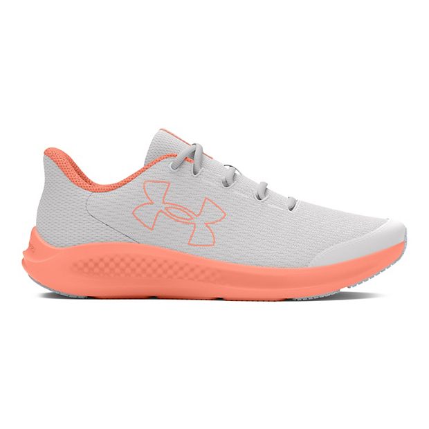 Under Armour Grade School Charged Pursuit 3 Big Logo Kids Running Shoes