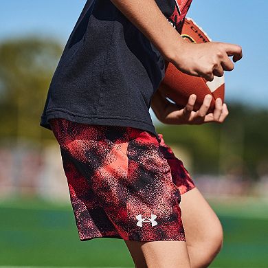 Boys 8-20 Under Armour Woven Printed Shorts