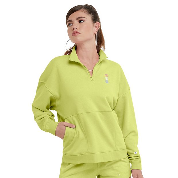 Women's Champion® Campus French Terry Quarter-Zip Pullover