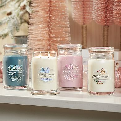 Yankee Candle Snowflake Kisses Signature Large Tumbler Candle