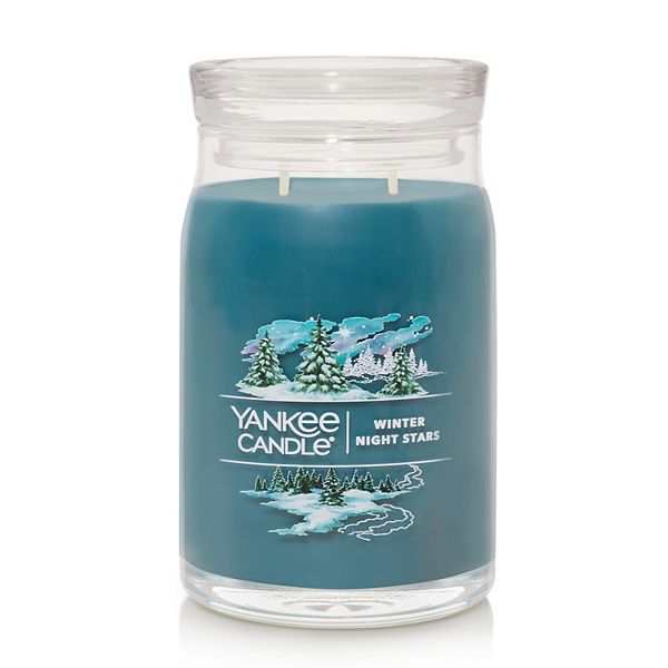 Yankee Candle Winter Night Stars Signature Large Candle Jar