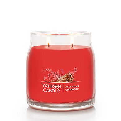 Yankee Candle Sparkling Cinnamon Signature Medium Candle Jar