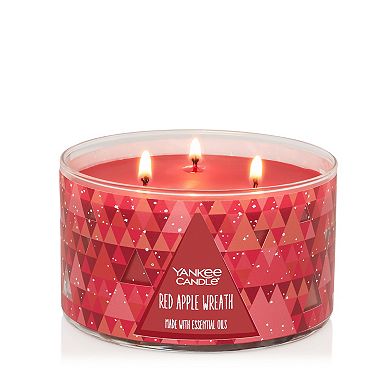 Yankee Candle Red Apple Wreath 3-Wick Tumbler Candle