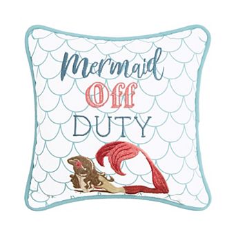 C&F Home Mermaid Off Duty Throw Pillow
