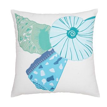 C&F Home Beach Seashells Throw Pillow