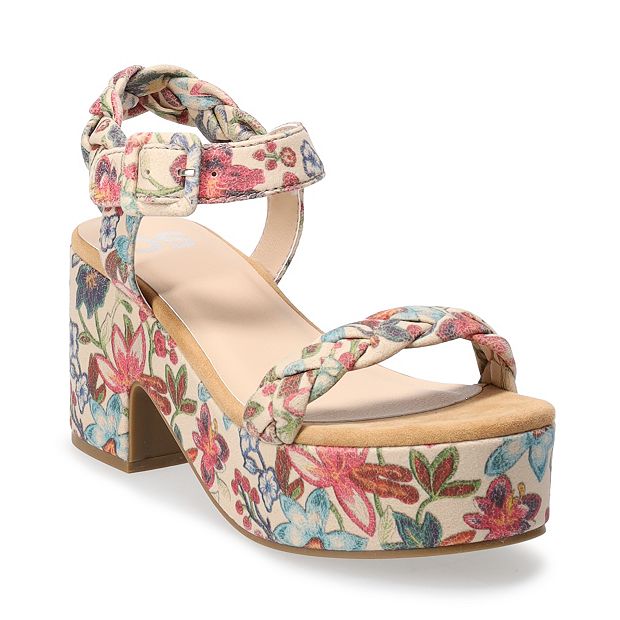 SO Briellee Women s Platform Sandals