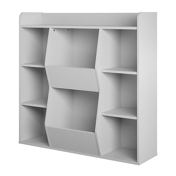 Ameriwood Home Tyler Kids Large Toy Storage Bookcase - Dove Gray