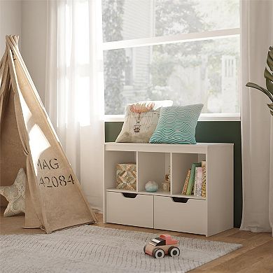 Ameriwood Home Tyler Kids Storage Cube with Drawers
