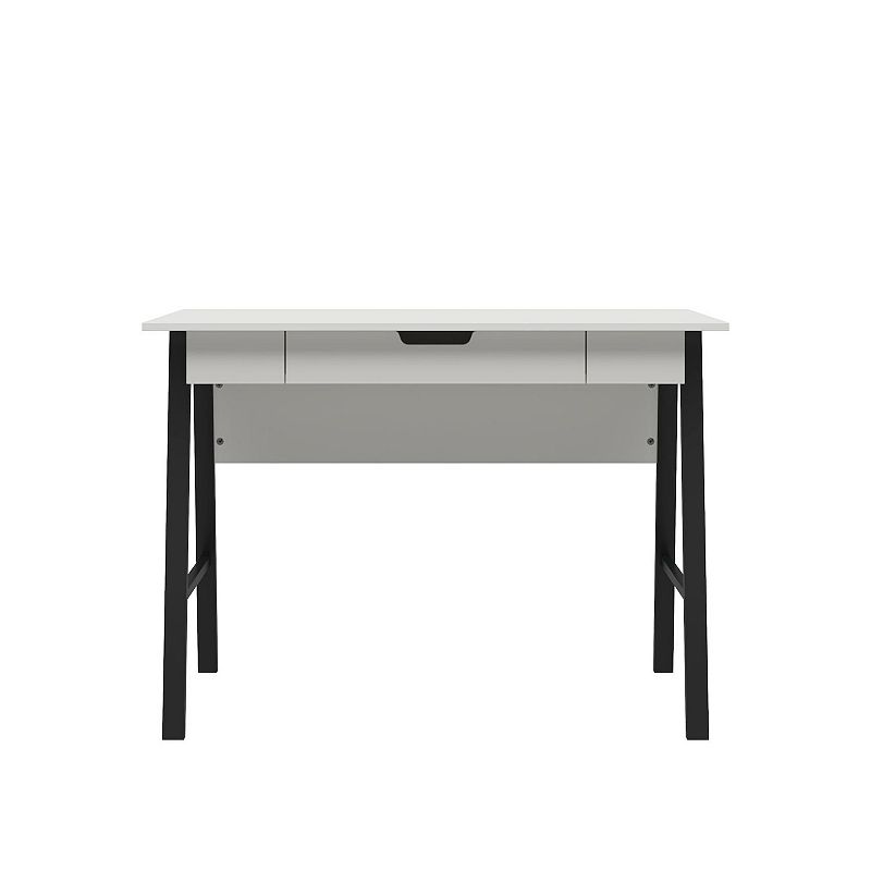 Ameriwood Home Oxford Computer Desk with Drawer, White