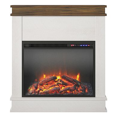 Ameriwood Home Mateo Fireplace with Mantel