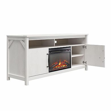 Ameriwood Home Augusta Electric Fireplace & TV Console