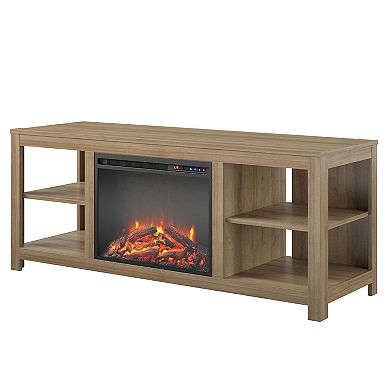 Ameriwood Home Melville Electric Fireplace Console TV Stand