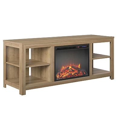 Ameriwood Home Melville Electric Fireplace Console TV Stand