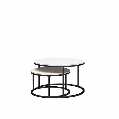 Ameriwood Home Camdale Nesting Coffee & End Table 4-piece Set