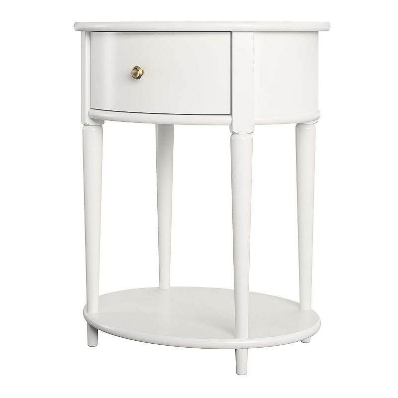 Ameriwood Home Aurora End Table, White