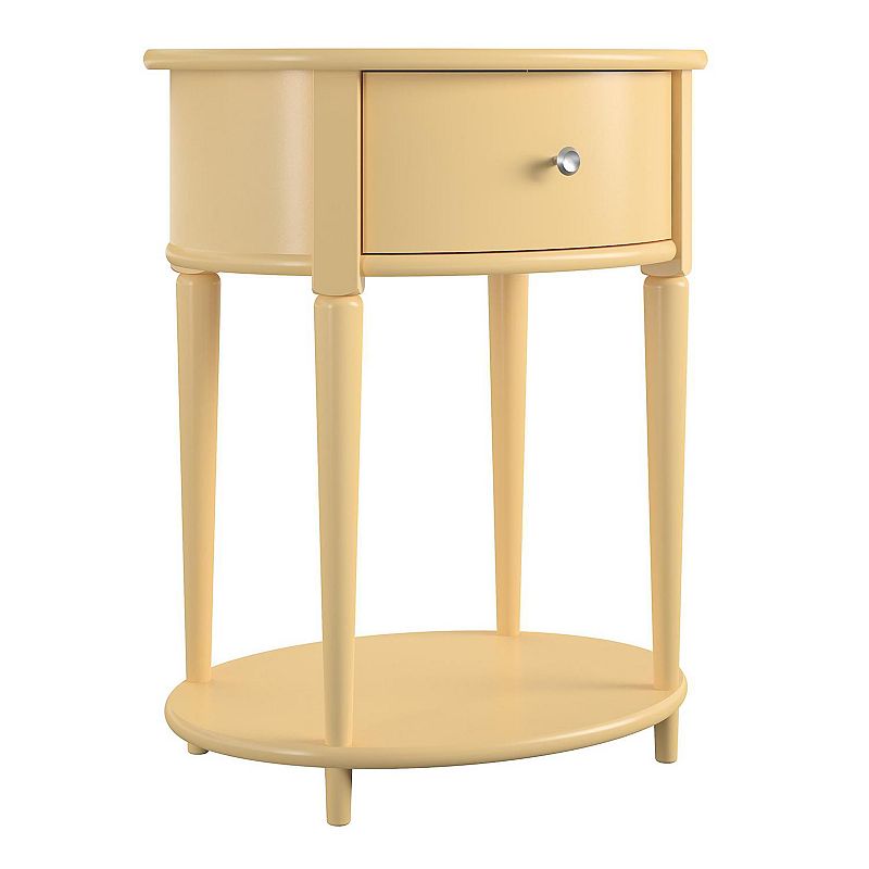 Ameriwood Home Aurora End Table, Yellow
