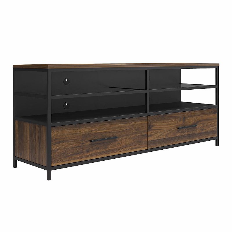 Ameriwood Home Structure TV Stand, Brown