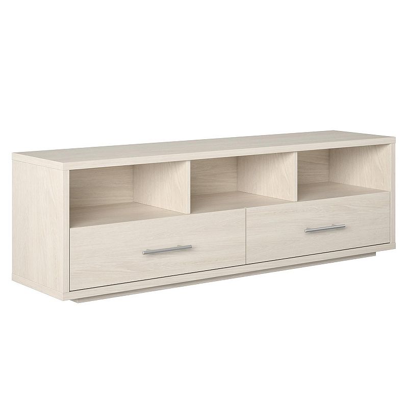 Ameriwood Home Clark TV Stand, White