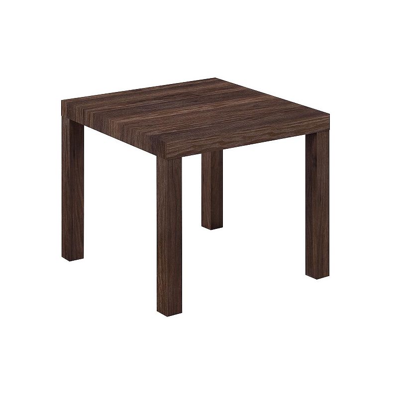 Ameriwood Home Parsons End Table, Brown