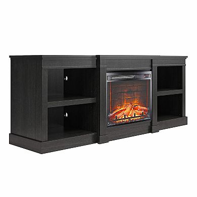 Ameriwood Home Baileywick TV Console with Electric Fireplace