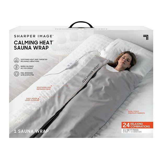 Sharper Image Calming Heat Sauna Wrap