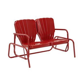 Crosley Ridgeland Outdoor Metal Loveseat Glider