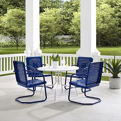 Crosley Bates Outdoor Metal Dining 5-Piece Set