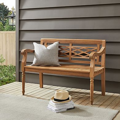 Crosley Olivier Indoor / Outdoor Teak Bench