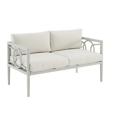 Crosley Ashford Outdoor Metal Conversation 2-Piece Set