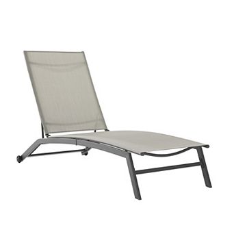 Crosley Weaver Outdoor Sling Chaise Lounge