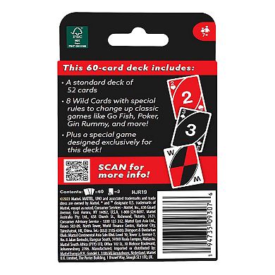 Mattel Wild Twists Playing Cards By UNO Card Game