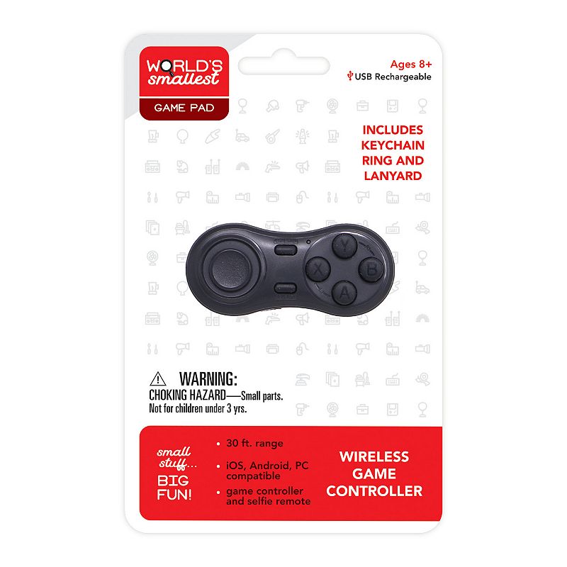 Westminster Inc. Worlds Smalles Gamepad, Multicolor